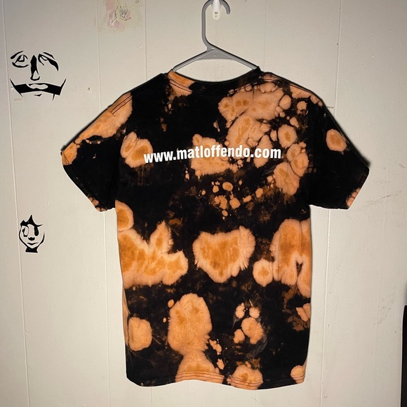 “I survived a root canal” t shirt hand dyed mens m - Picture 3 of 3